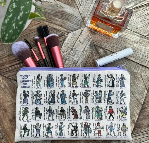 Picturemaps Stationery-Women Who Changed the World Zip Bag