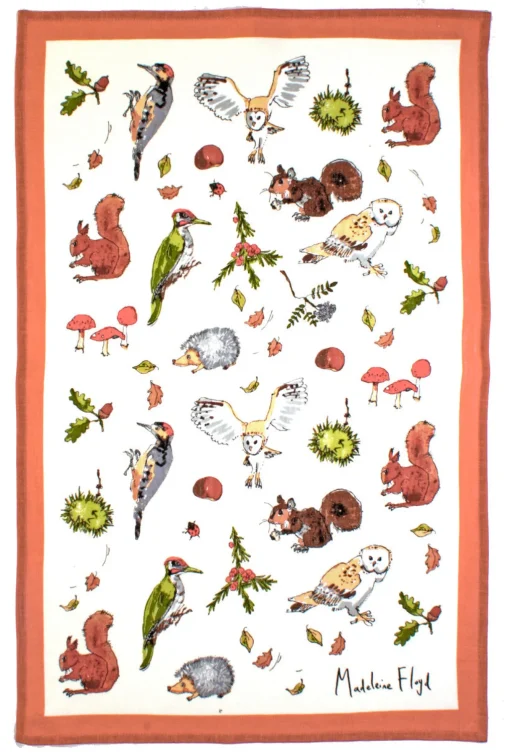 Ulster Weavers Tea|Tea Towels-Woodland Cotton Tea Towel