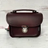 Zatchels Bags-Handmade Leather Luna Marsala Red Small Handbag