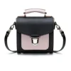 Zatchels Bags-Handmade Leather Sugarcube Rose Truffle Small Handbag