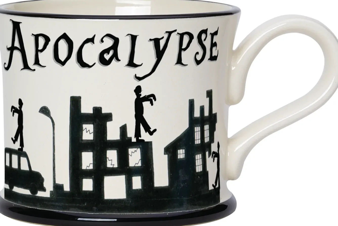 Moorland Pottery Halloween-Zombie Apocalypse Mug by